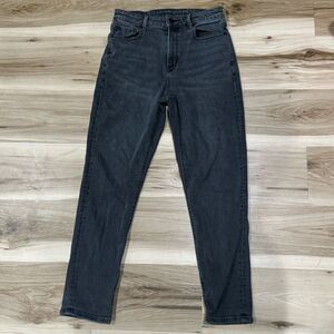 American Eagle Black Mom Jeans Women’s 4